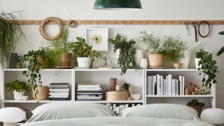 IKEA printemps 2022 inviter extérieur en intérieur plein de verdure accessoires déco durables