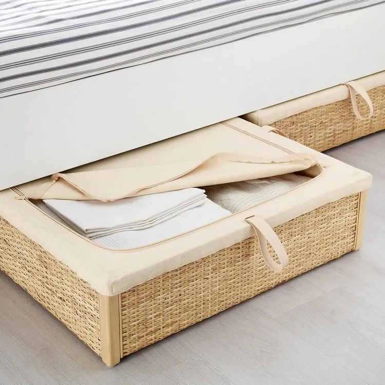 boite de rangement sous le lit astuces pratiques pour optimiser l'espace sous le lit