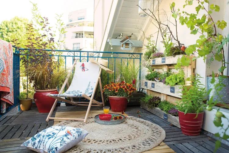 comment jardiner sur son balcon en ville