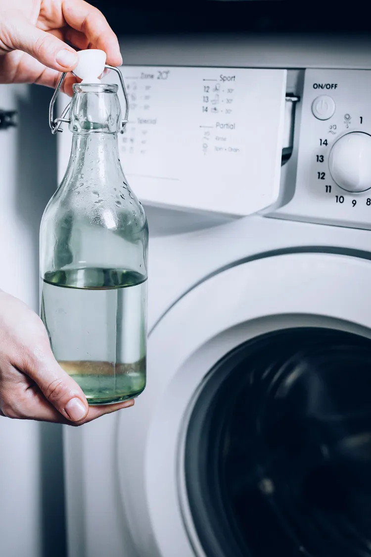 comment nettoyer une machine à laver au vinaigre blanc destillé chargement frontal