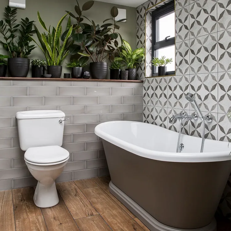 comment rénover ses wc décoration toilettes salle de bain originale pas cher