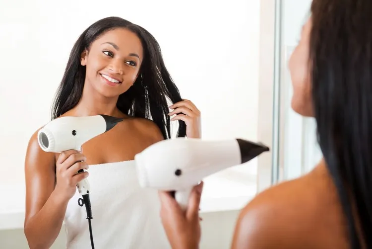 How to dry your hair without damaging it, steps to follow hair care
