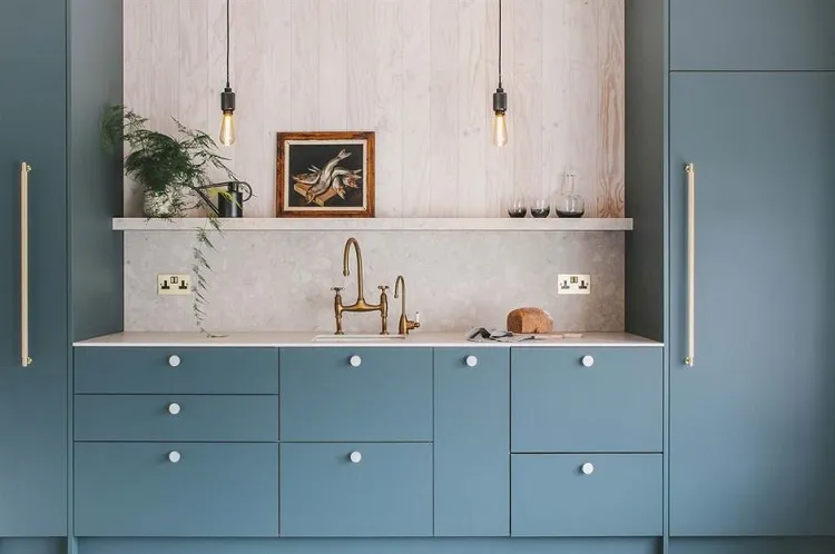 cuisine IKEA bicolore minimaliste