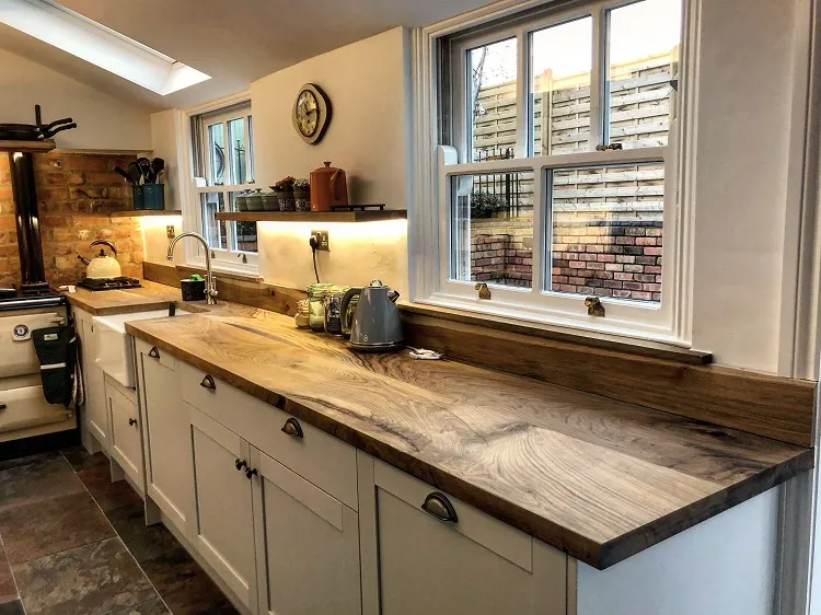 Solid wood kitchen worktop 2022