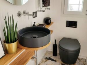 idées déco wc salle de bain pour bien relooker ses toilettes