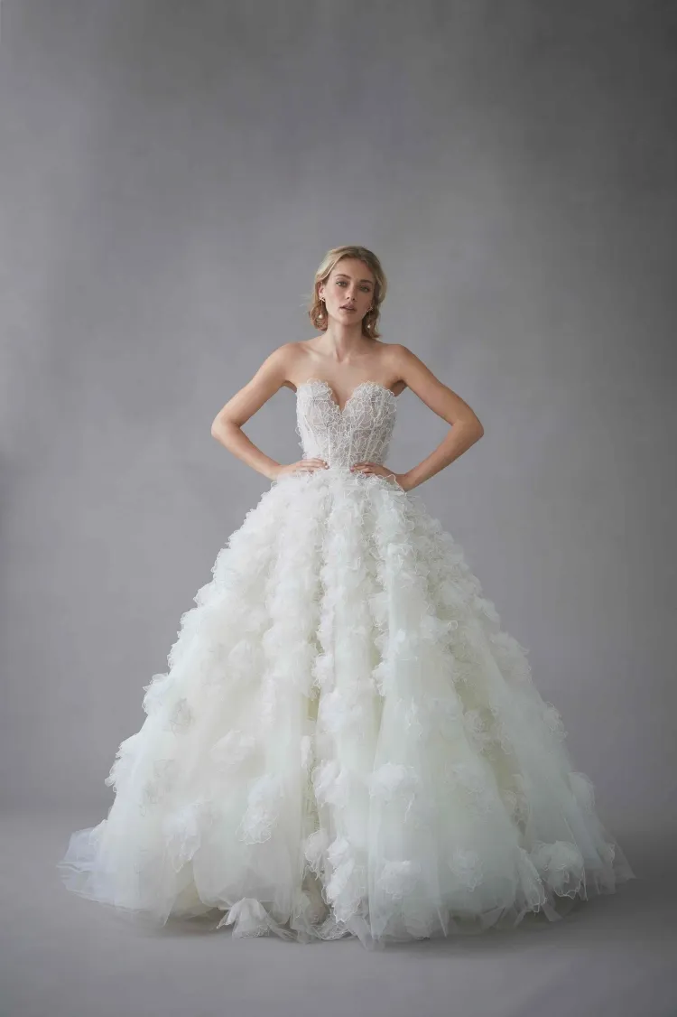 tendance robe de mariée 2022 style regencycore