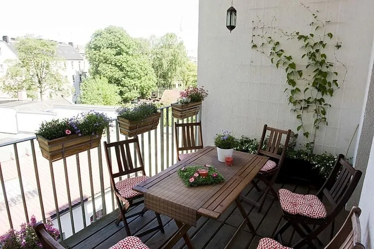 aménager loggia balcon ouverte