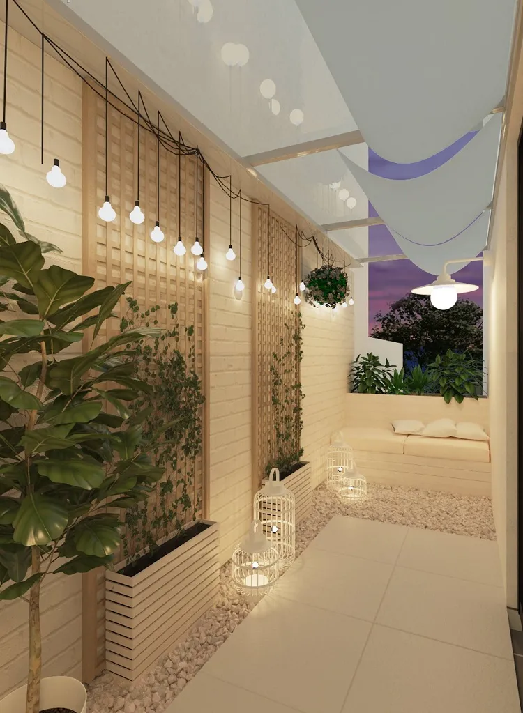 balcon minimaliste 2022 moderne
