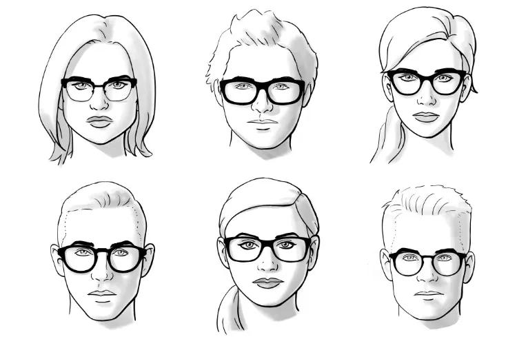 comment choisir ses lunettes selon forme de visage quelles montures quel face