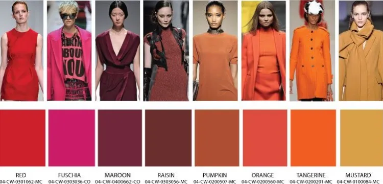 Come Vestire I Colori Caldi Abbigliamento Donna Cerchio Colore Teoria Colorata