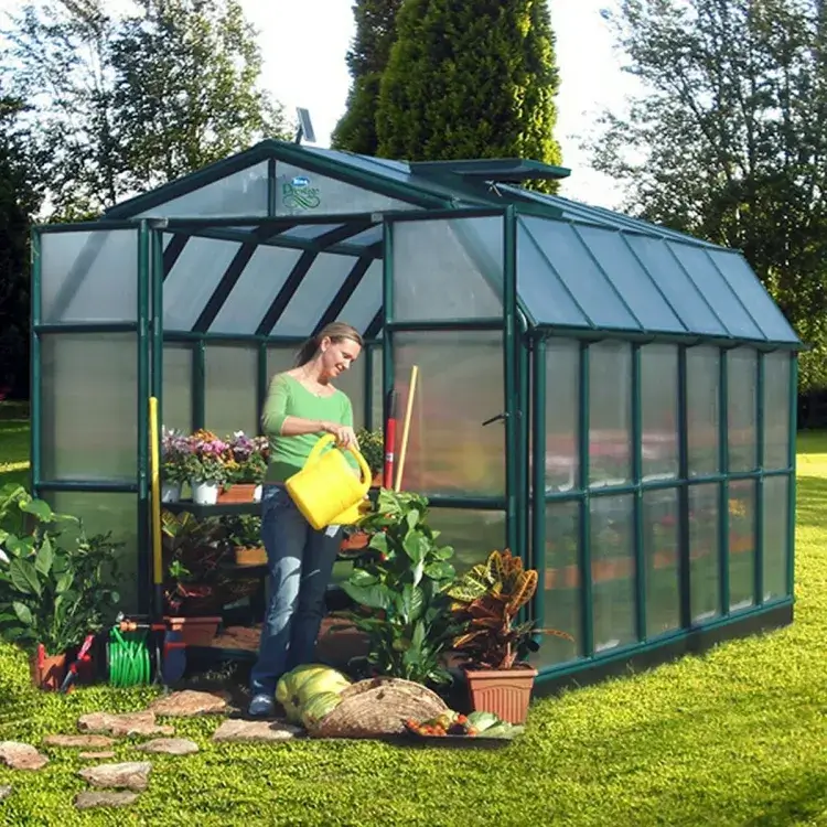 installer une serre de jardin bonne ventilation circulation air bouches aération réglables