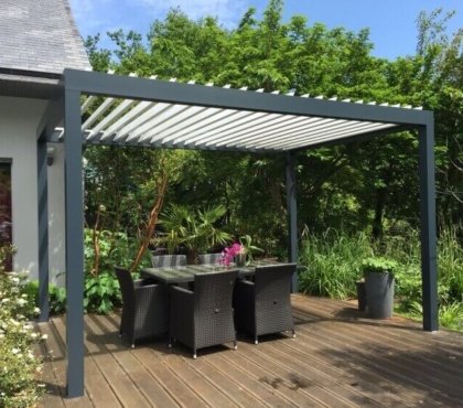 nettoyage pergola bioclimatique aluminium