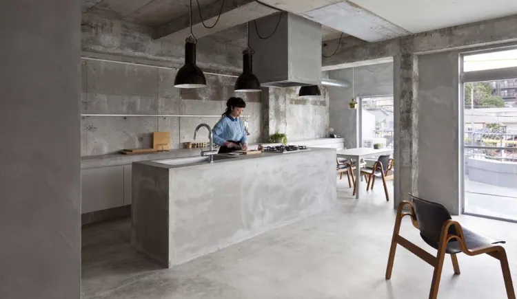 poser du béton ciré dans la cuisine