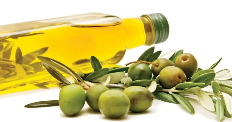 propriétés huile d’olive sur le visage agent occlusif emprisonne eau humidité peau empêcher échapper