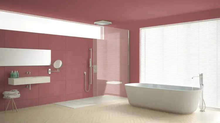 revestimiento de baño en azulejos decorar paredes paneles hacer estructura correctamente
