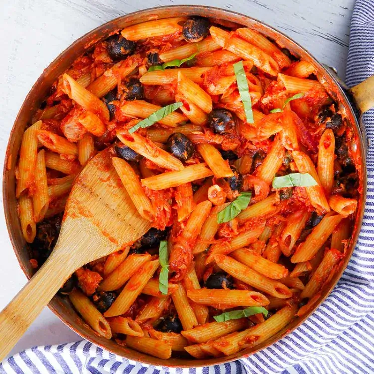Italian Vegan Pasta Sauce Recipe Tomato Sauce Capers Olives