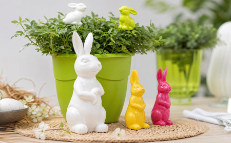 tendance printemps 2022 décorations de Pâques Gifi