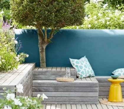 tendances déco aménagement jardin couleurs stars de l'extérieur 2022