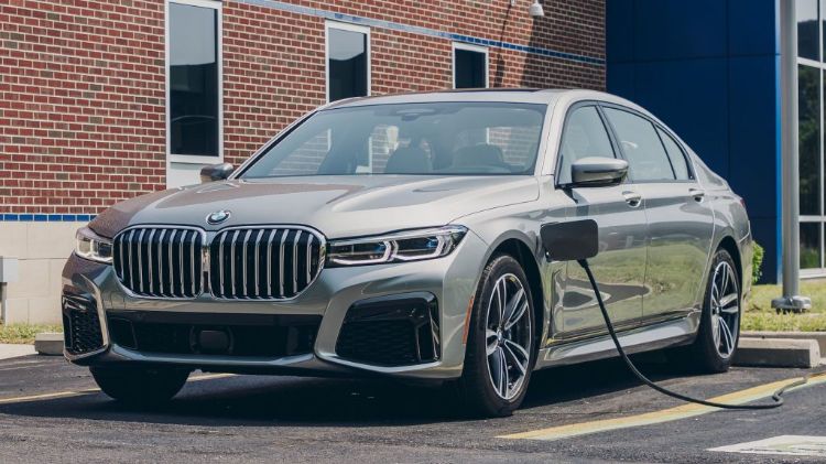BMW série 7 en version électrique 2022
