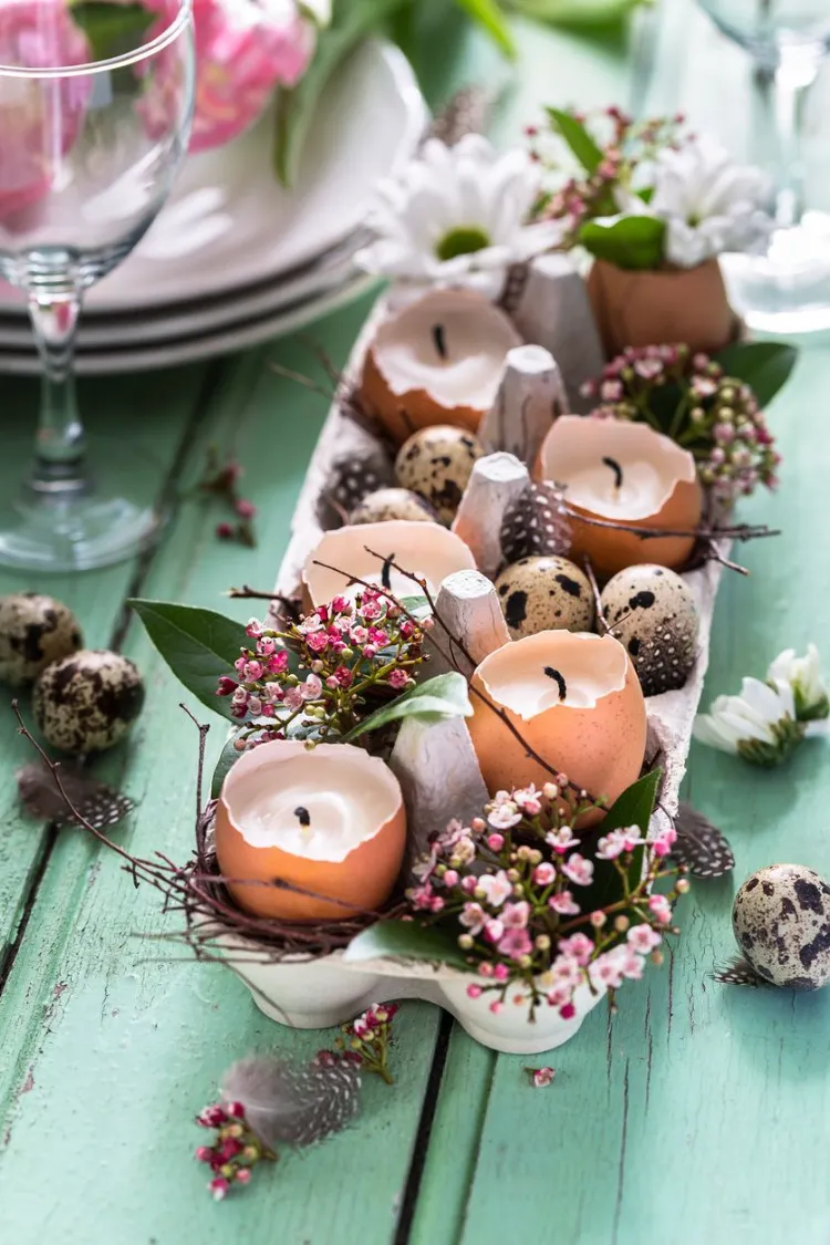 Décoration de table pour Pâques