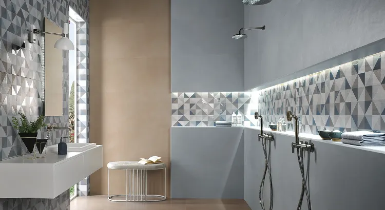 carrelage salle de bain moderne mat italien fap ceramiche collection Milano mood