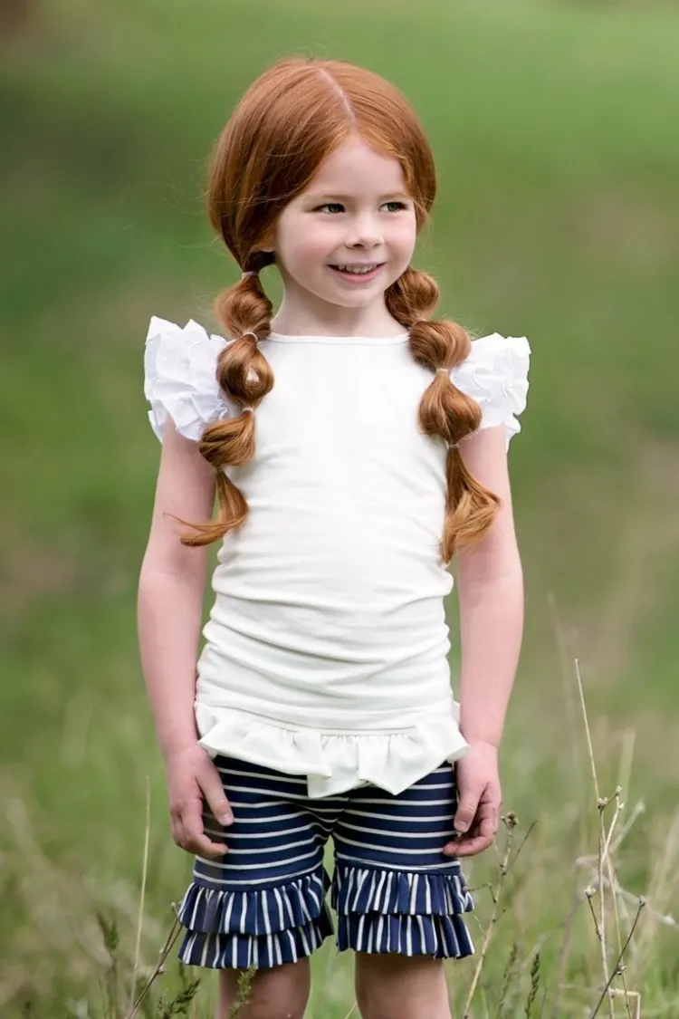 Easy Little Girl Hairstyle 2022 Bubble Ponytail