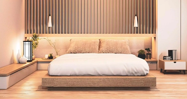 Asian bedroom decor