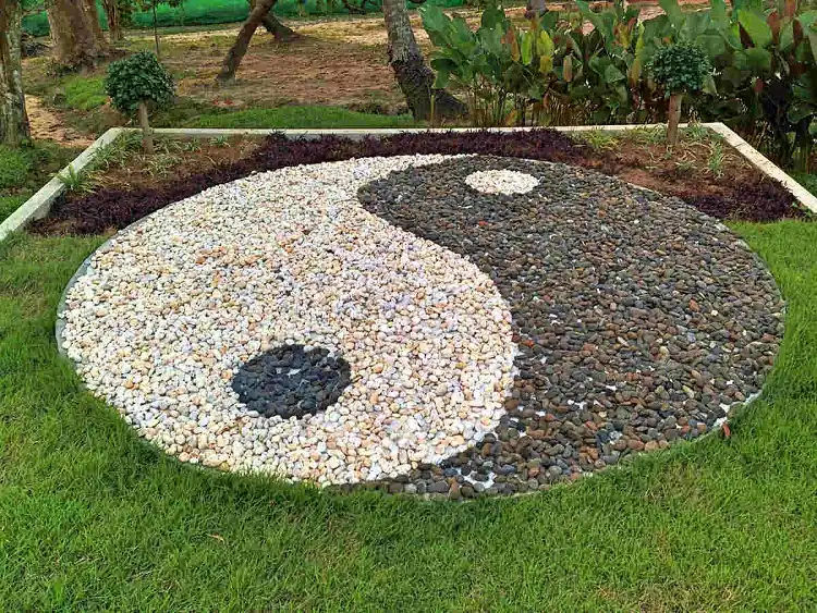 deco jardin yin yang