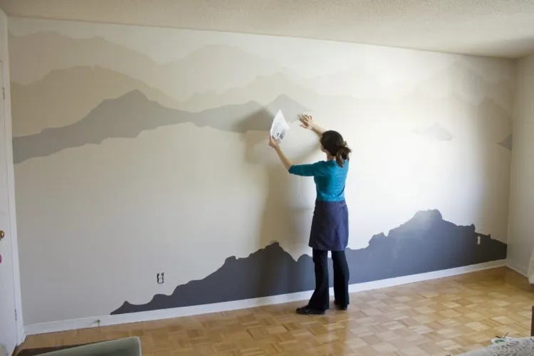 faire une fresque murale dans une chambre d'enfant 2022