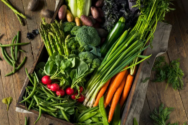 fruits et légumes de printemps 2022