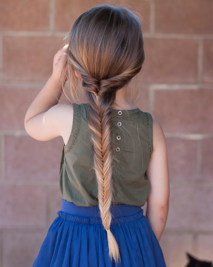 Little Girl Hairstyle Idea 2022