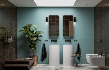 idées carrelages salle bain modernes sol murs design italien Marazzi formats variés