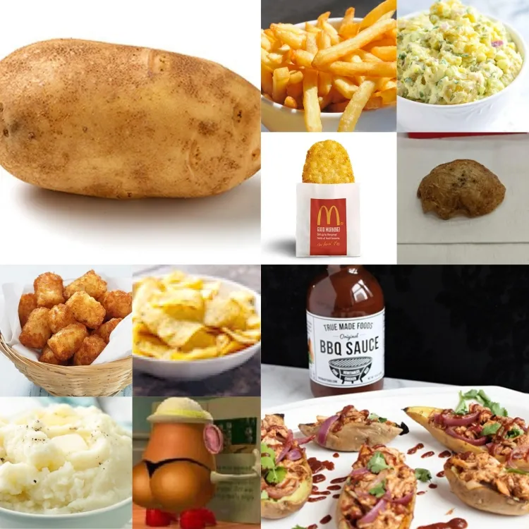 manger des pommes de terre mauvaise habitude grignoter devant télé pendant pauses travail école