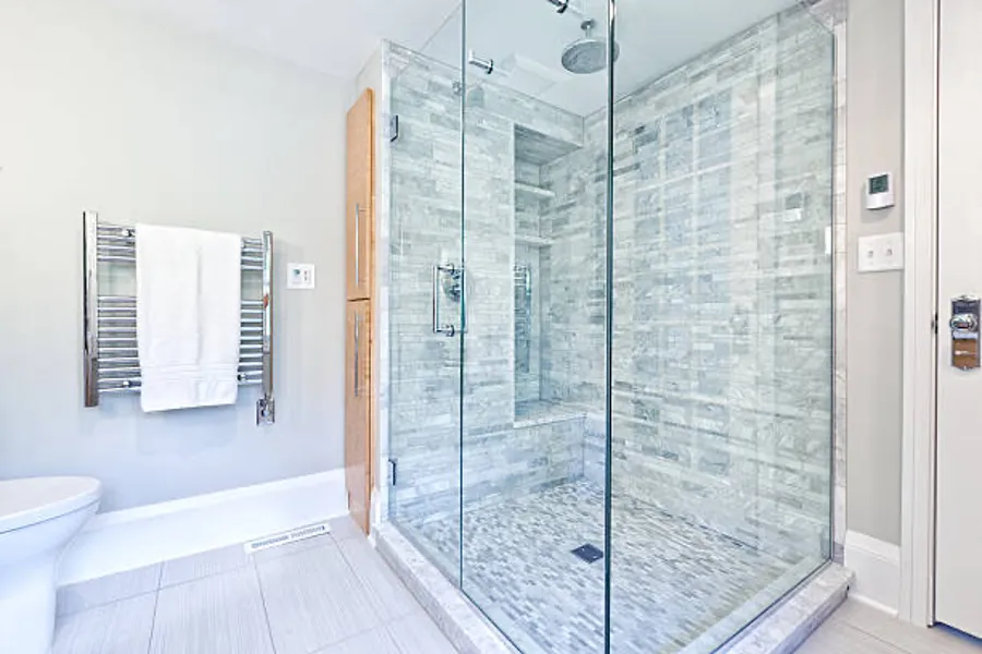 nettoyer porte de douche en verre