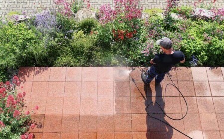 nettoyer revêtement de sol extérieur