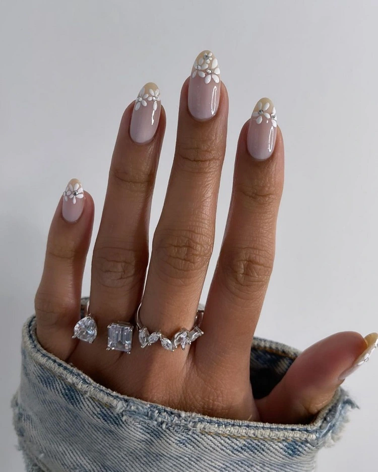 ongles mariage 2022 idee