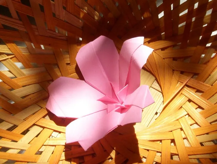 origami facile à faire fleur origami facile cerisier