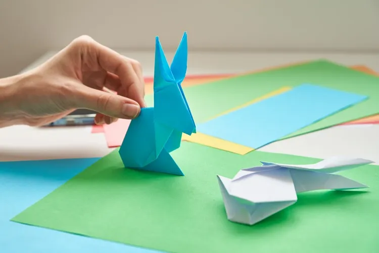 origami facile lapin tuto origami facile animaux
