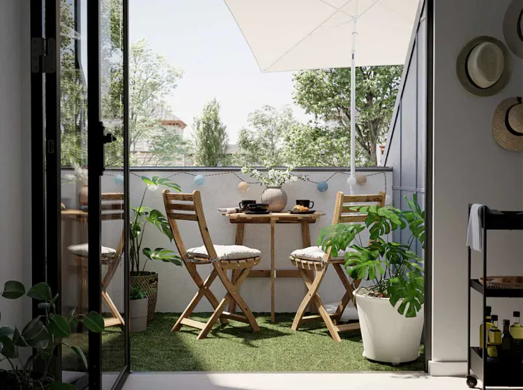 plantes en déco de balcon IKEA printemps 2022