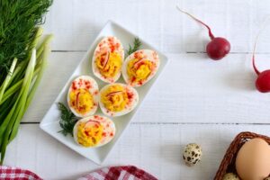 recette de paques originale 2022 idees recettes paques apero de paques facile et rapide oeufs farcis