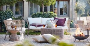 top modeles salon de jardin en rotin design pas cher 2022 pour terrasse balcon