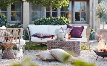 top modeles salon de jardin en rotin design pas cher 2022 pour terrasse balcon