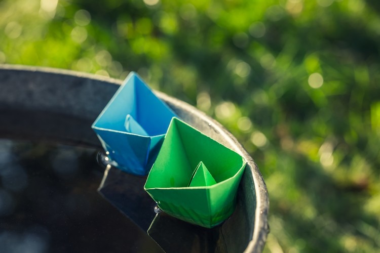 tuto origami facile à réaliser trois idées de printemps