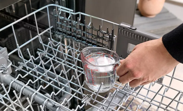 Homemade dishwasher detergent with natural products