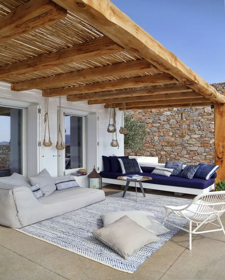 ajouter une terrasse couverte a sa maison design moderne