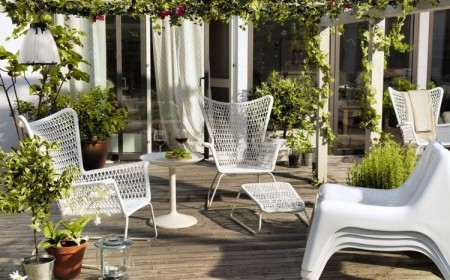 amenagement terrasse exterieur et balcon mobilier exterieur ikea nouvelle collection été 2022