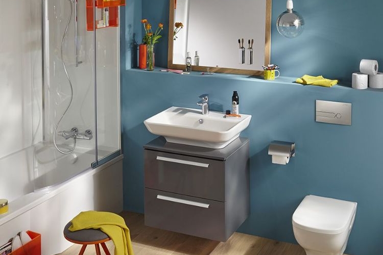 comment agrandir visuellement une petite salle de bain tendance 2022