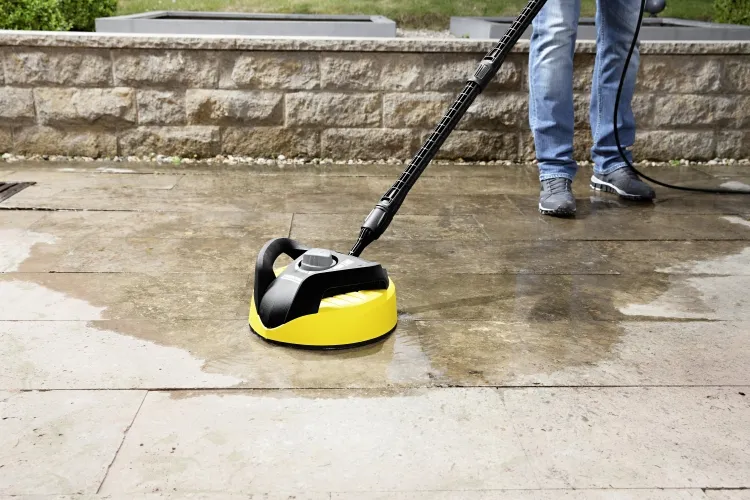 how to clean a concrete patio of bird droppings