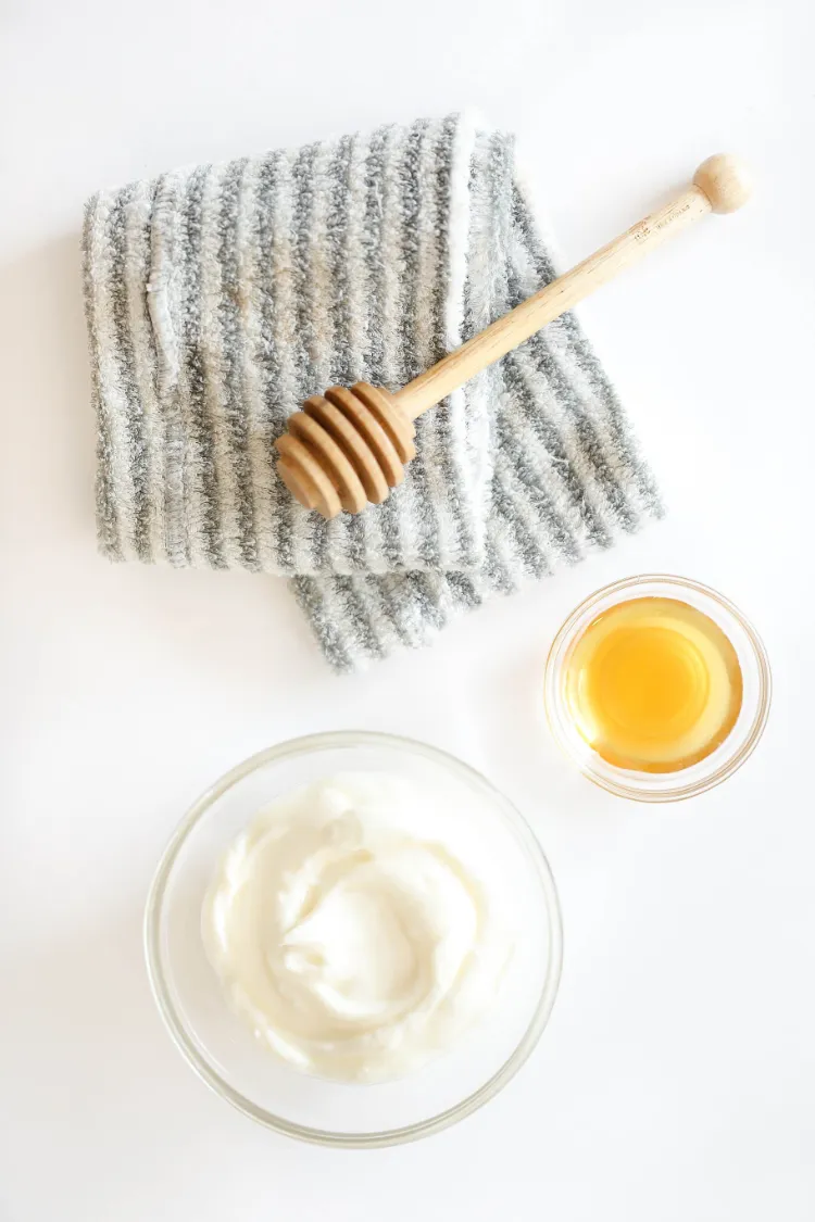 Homemade Oily Hair Mask Yogurt Honey Natural Aloe Vera Homemade To Make Yourself