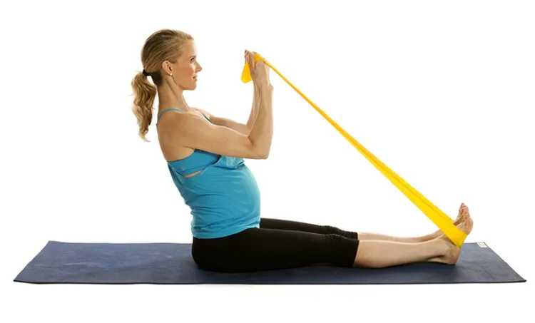 renforcement musculaire femme enceinte exercices contre résistance grossesse